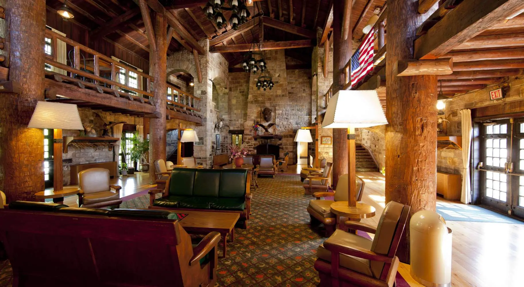 ホテルのレセプション