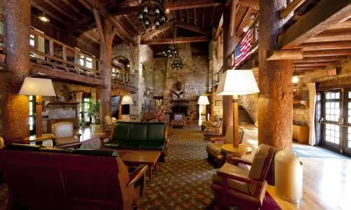 ホテルのレセプション