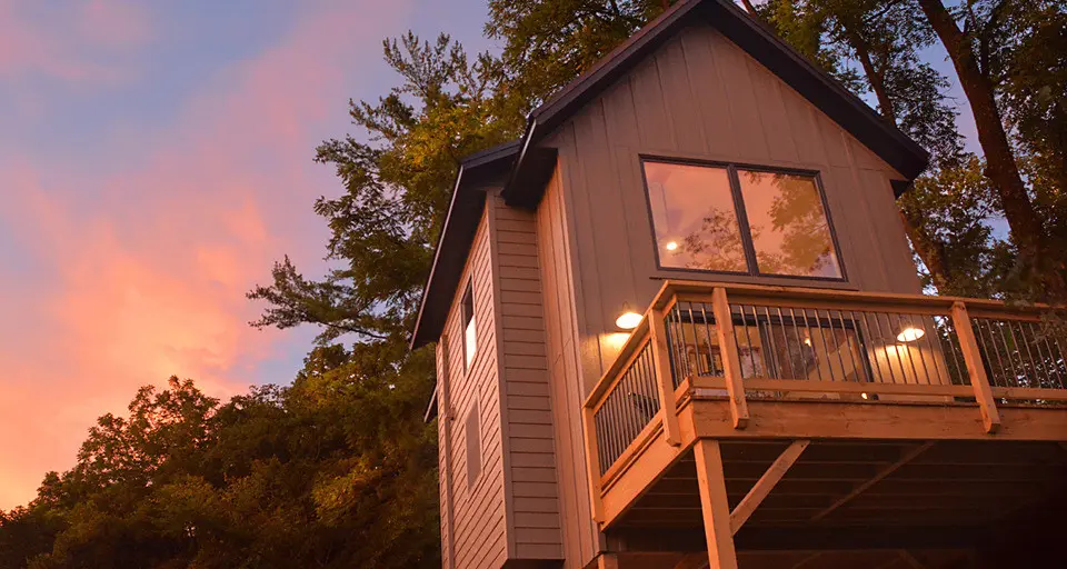 ツリーハウスの外観