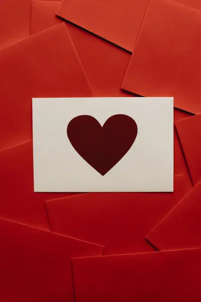 バレンタインのハート