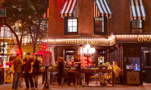 レストランの外観