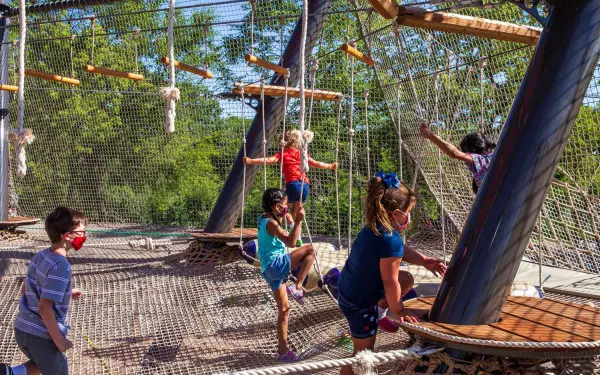 鍛冶場のキッズゾーン