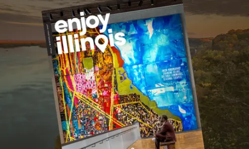『Enjoy Illinois』マガジン 2026年秋冬号の表紙