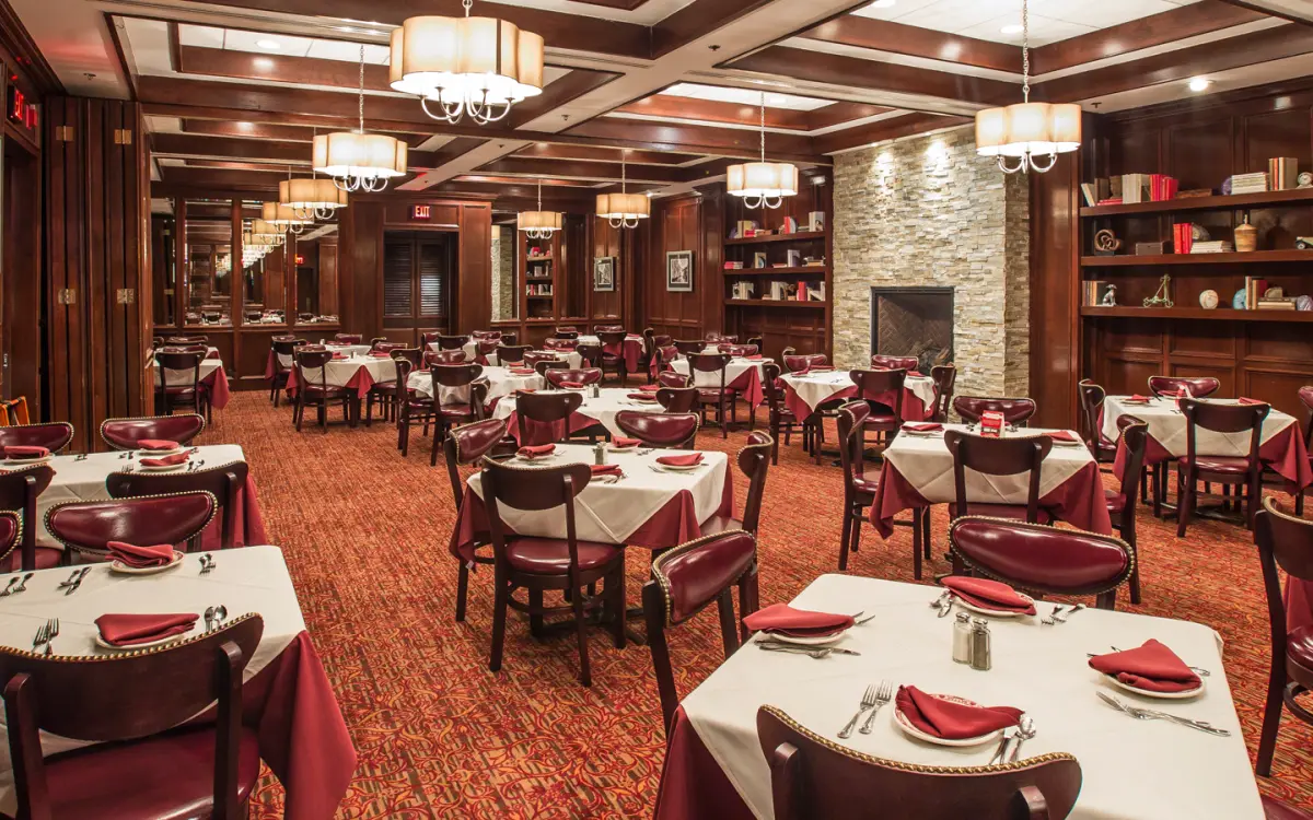 レストランの中